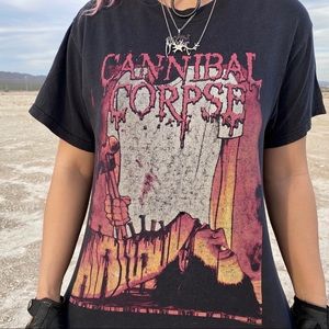 Rare 2005 CANNIBAL CORPSE Band Tee
